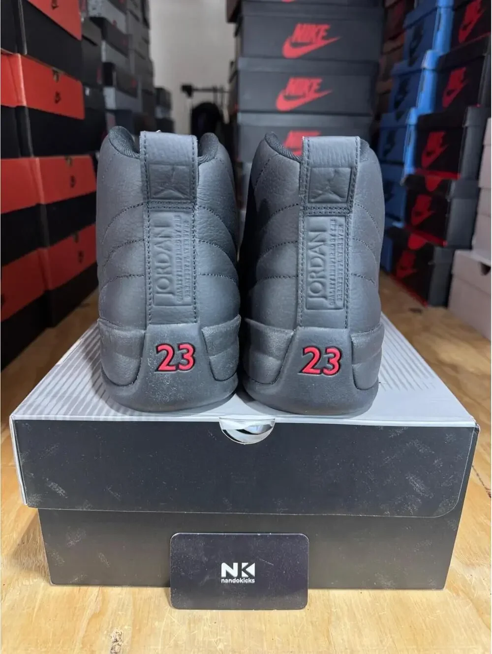 Air Jordan 12 Retro 'Bloodline' CT8013-003 Size 10M